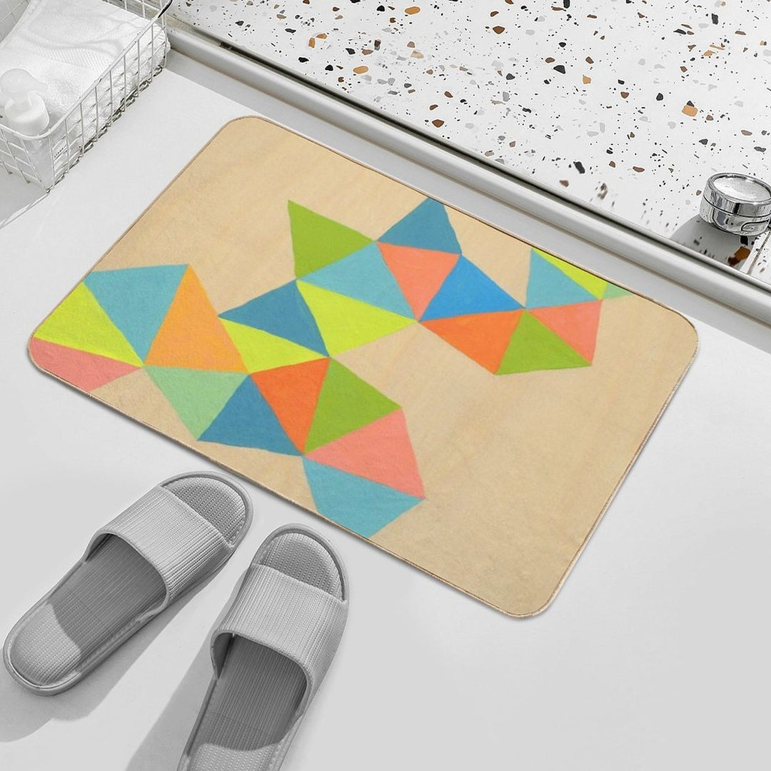 Shapes at A Cellular Level 3  Long-Lasting Bath Mat