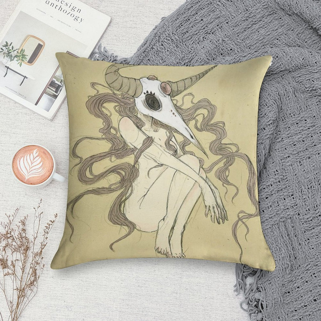 Where I Fit In Soft Reinforced Edging Throw Pillow