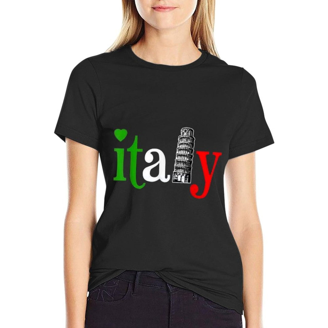 Italy Italian Italia T-shirt for MenWomenYouthKid  Easy-care T-Shirt