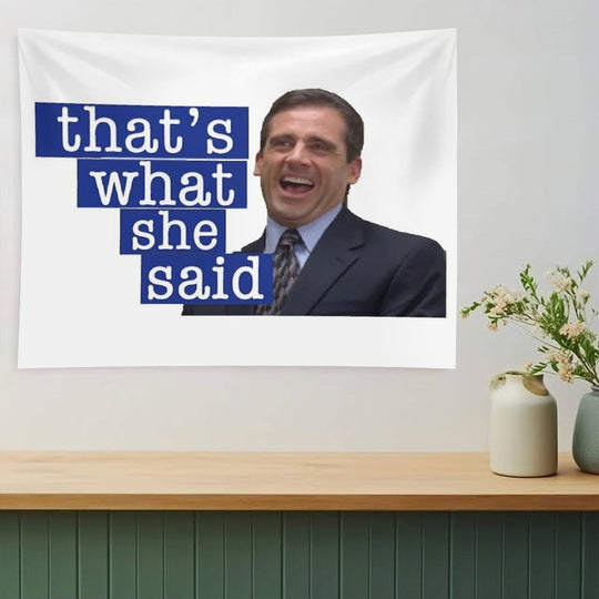 The Office That’s What She’s Said Tapestry
