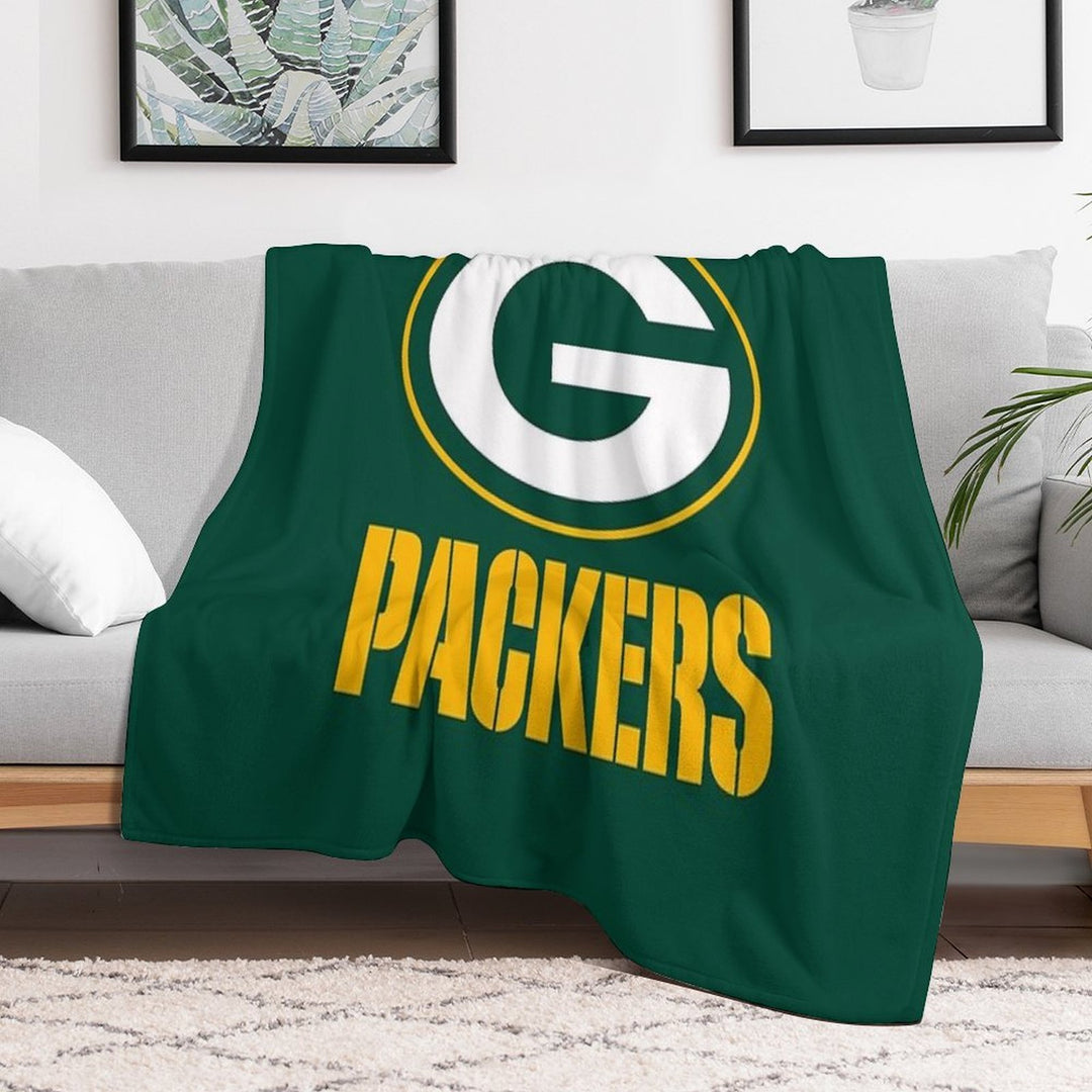 Green-City Wrinkle-free Throw Blanket