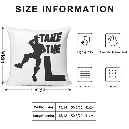 Take The L - Nite For Soft Anti-Pilling Throw Pillow