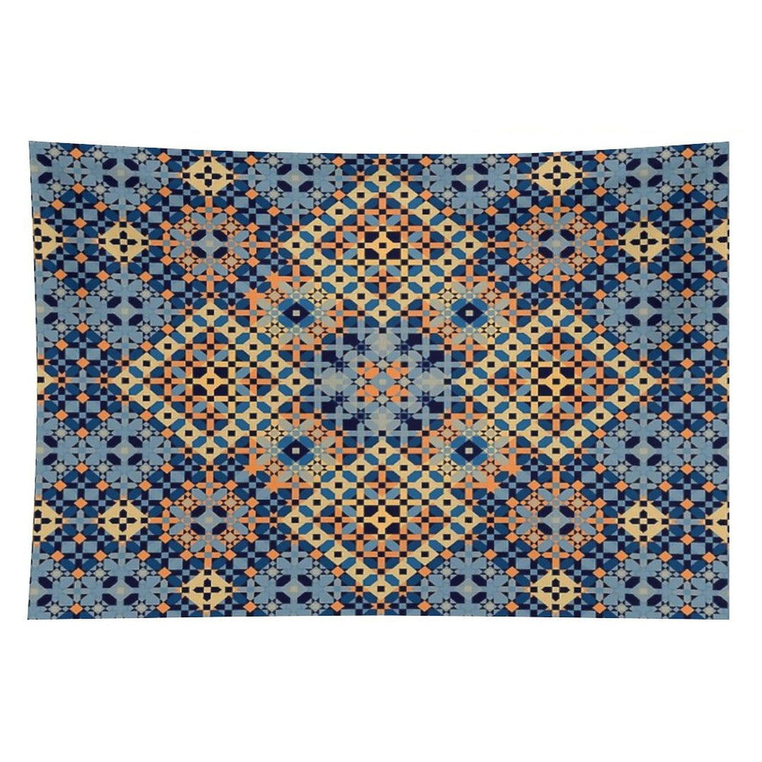The Four Squares Delicate Islamic Mosaic Tapestry
