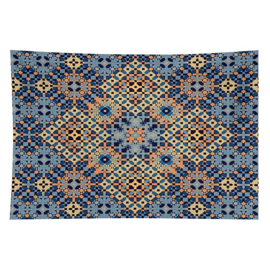 The Four Squares Delicate Islamic Mosaic Tapestry
