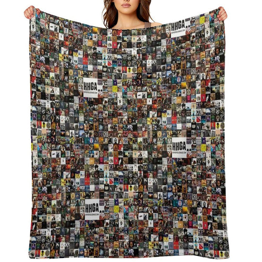 BEST HIP HOP ALBUMS 1980 - 2019 Travel-friendly Throw Blanket