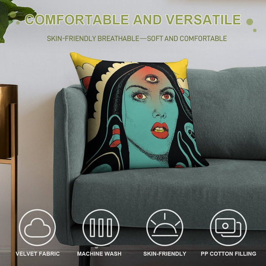 Diviniation Soft Ultra-Soft Texture Throw Pillow