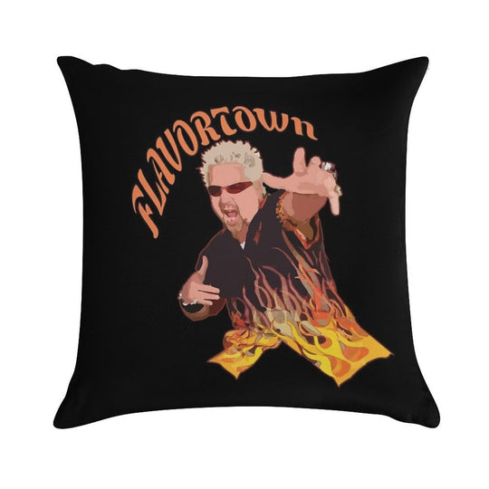 Guy Fieri Flavortown Soft Ultra-Soft Texture Throw Pillow