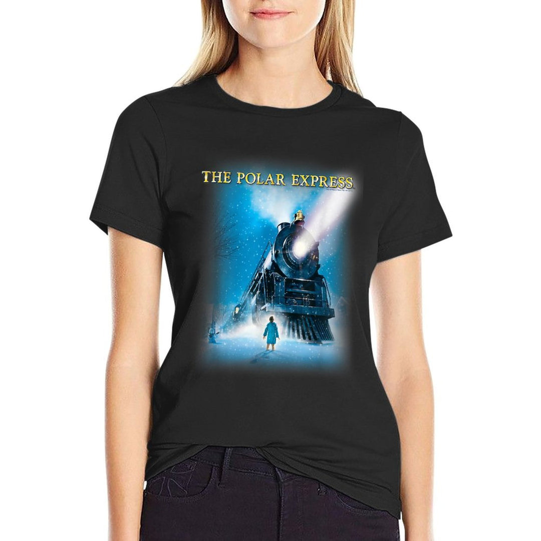 Polar Express Big Train  Lightweight T-Shirt