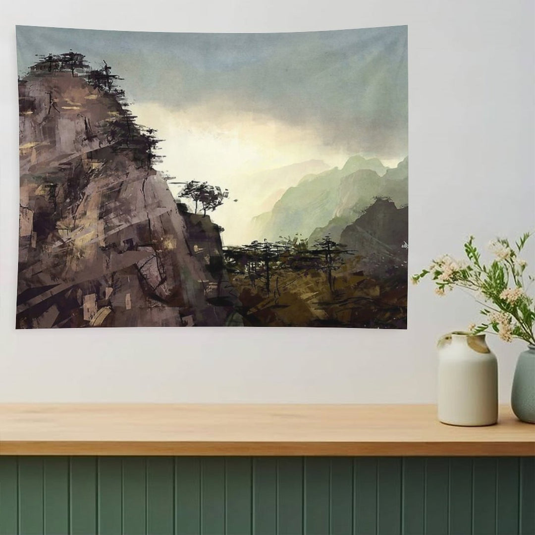 Misty Mountain Tapestry