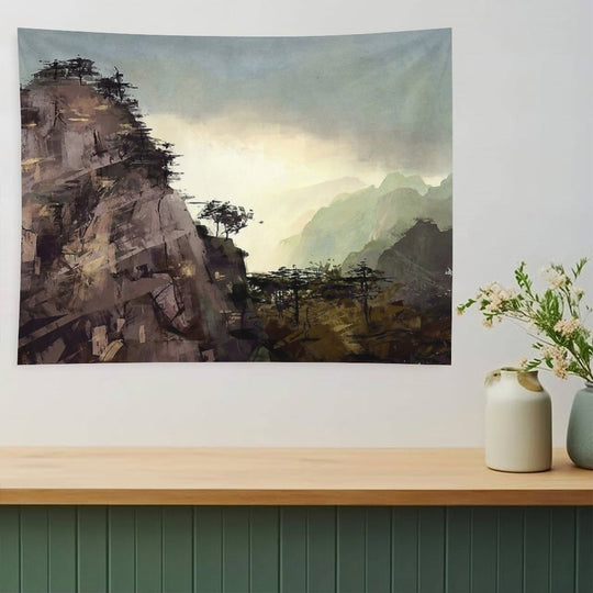 Misty Mountain Tapestry