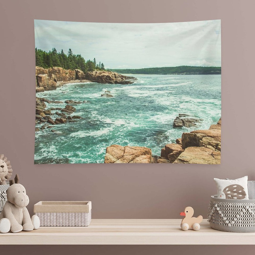 Acadia National Park Seashore II Tapestry