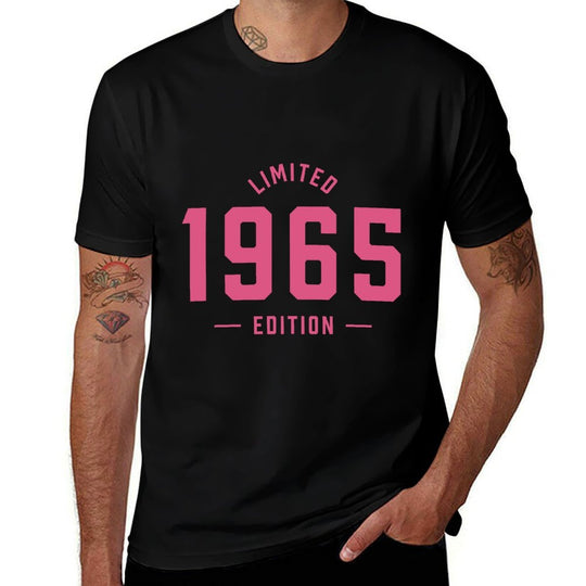 Pink 60th Birthday Womens 1965 Cute 60 Years Old Sweatshirt  Odor-resistant T-Shirt