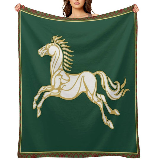 Banner of Rohan Shrink-resistant Throw Blanket