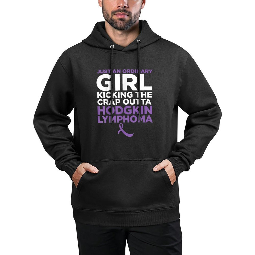Hodgkin Lymphoma - Gift for Cancer Patient Female Machine Washable Hoodie