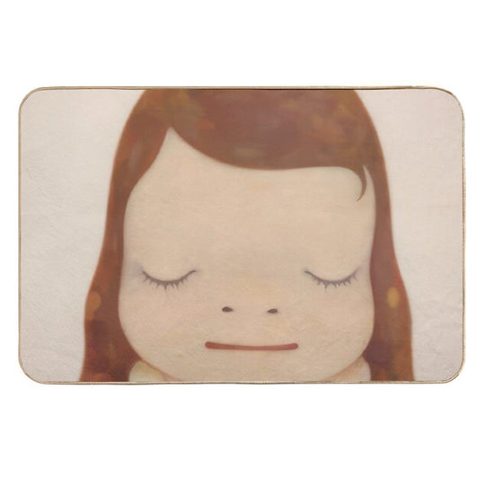 Yoshitomo Nara  Slip-Resistant Bath Mat