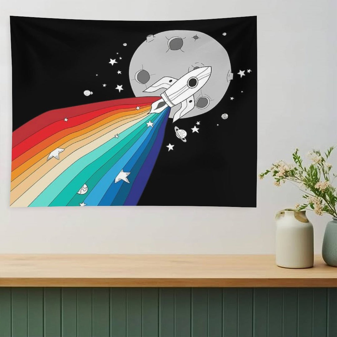 Pride Rocket Tapestry