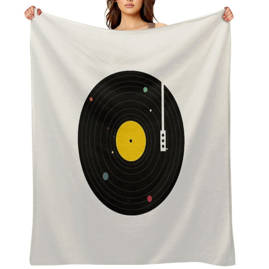 Music Everywhere Anti-pilling Throw Blanket