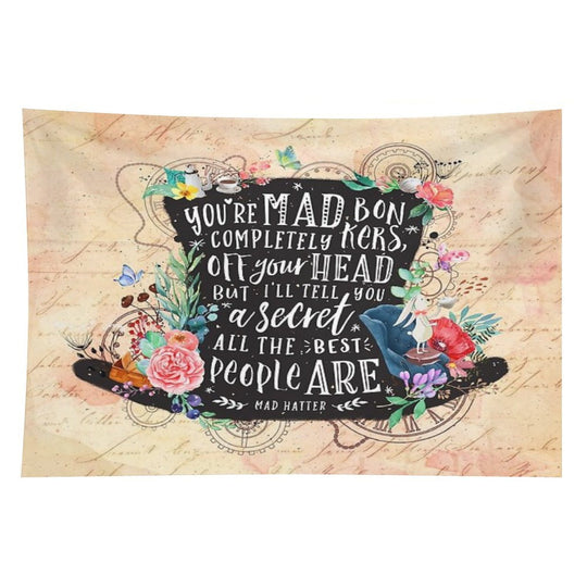 Mad Hatter Tapestry