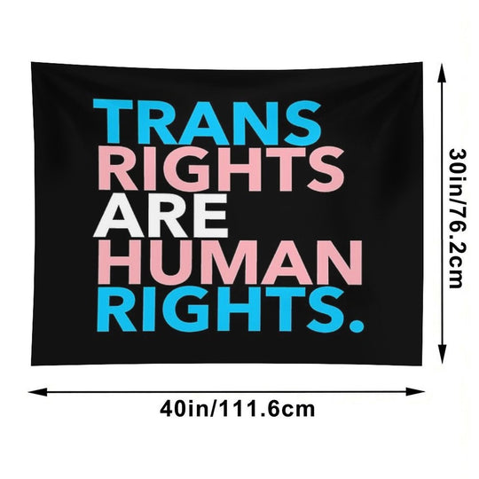 Trans Rights Are Human Rights 2.1 Tapestry