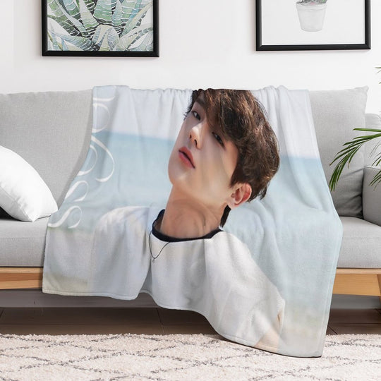 The Boyz Hyunjae Timeless Velvety-soft Throw Blanket