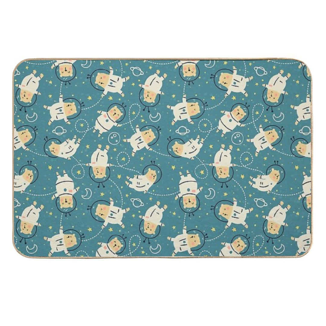 Bearstronaut  Non-Slip Bath Mat
