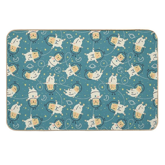 Bearstronaut  Non-Slip Bath Mat