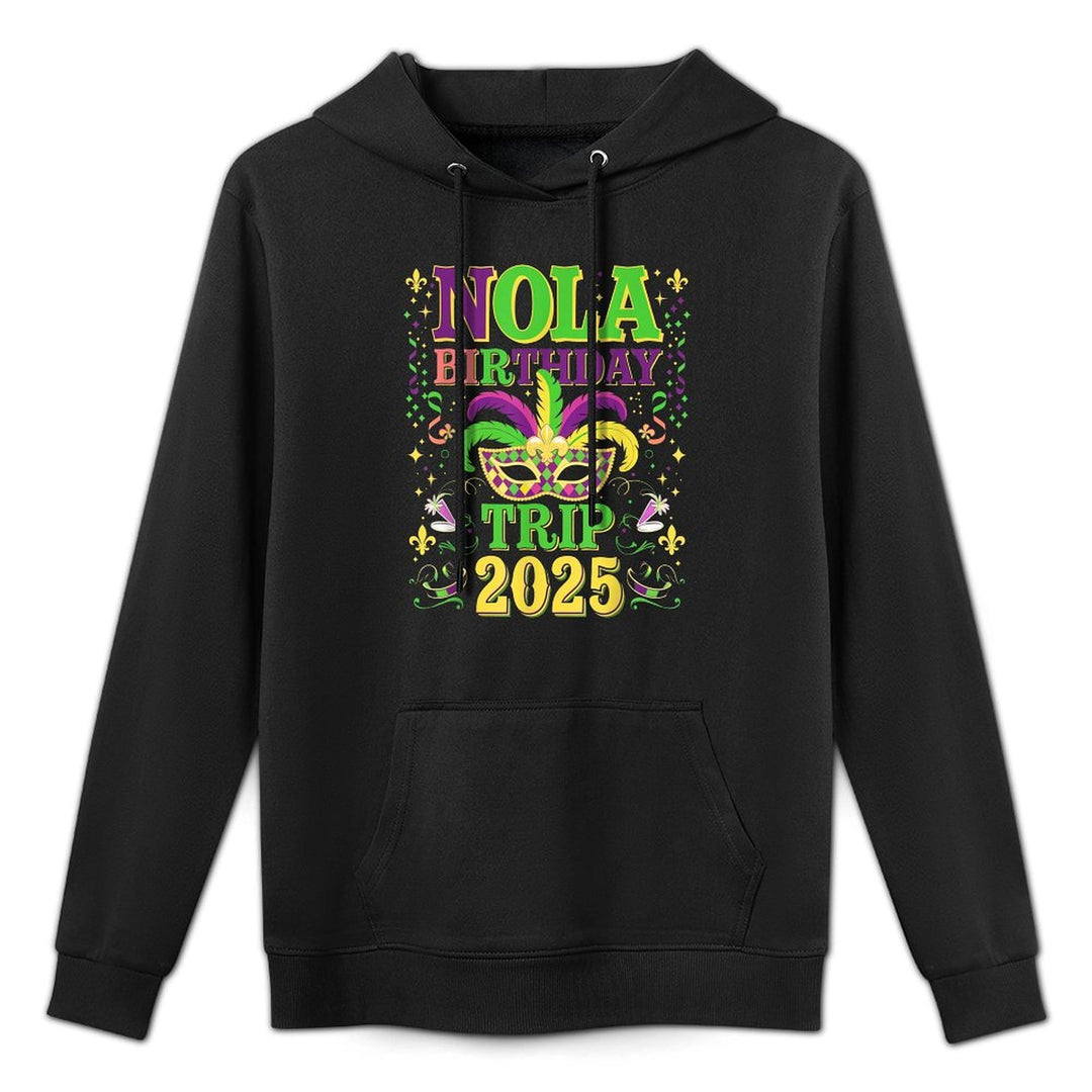 NOLA Birthday Trip New Orleans Girls Trip Vacation Matching Unisex Design Hoodie