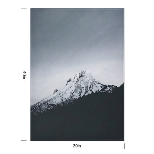 Mt. Hood Oregon Anti-pilling Throw Blanket