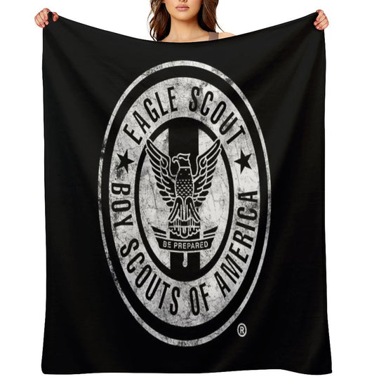 Officially Licensed Eagle Scout Lightweight Throw Blanket