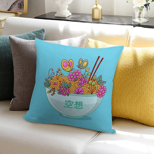 Ramen Fantasy Soft Style Accent Throw Pillow