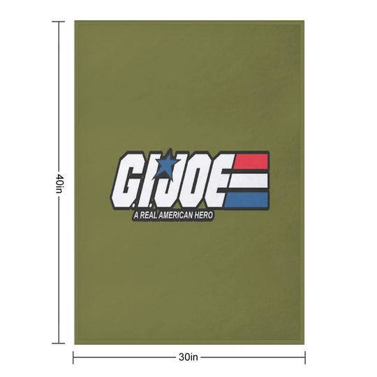 GiJoe Logo Travel-friendly Throw Blanket