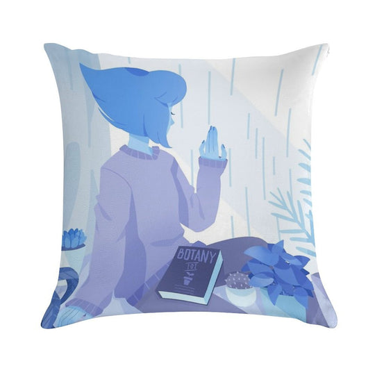 Rainy Days Soft Home Decor Throw Pillow