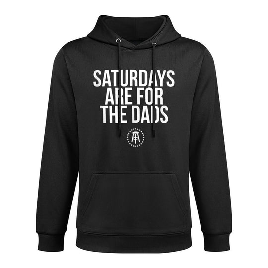 Fathers Day New Dad Gift Saturdays Are For The Dads Customizable Surface Hoodie
