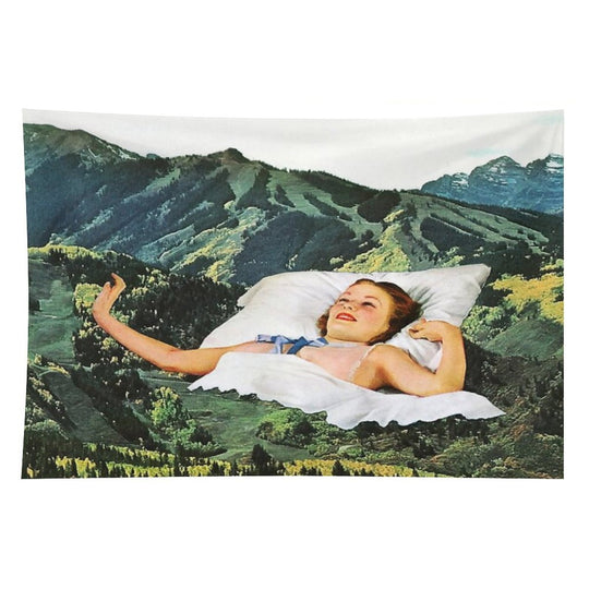 Rising Mountain Tapestry