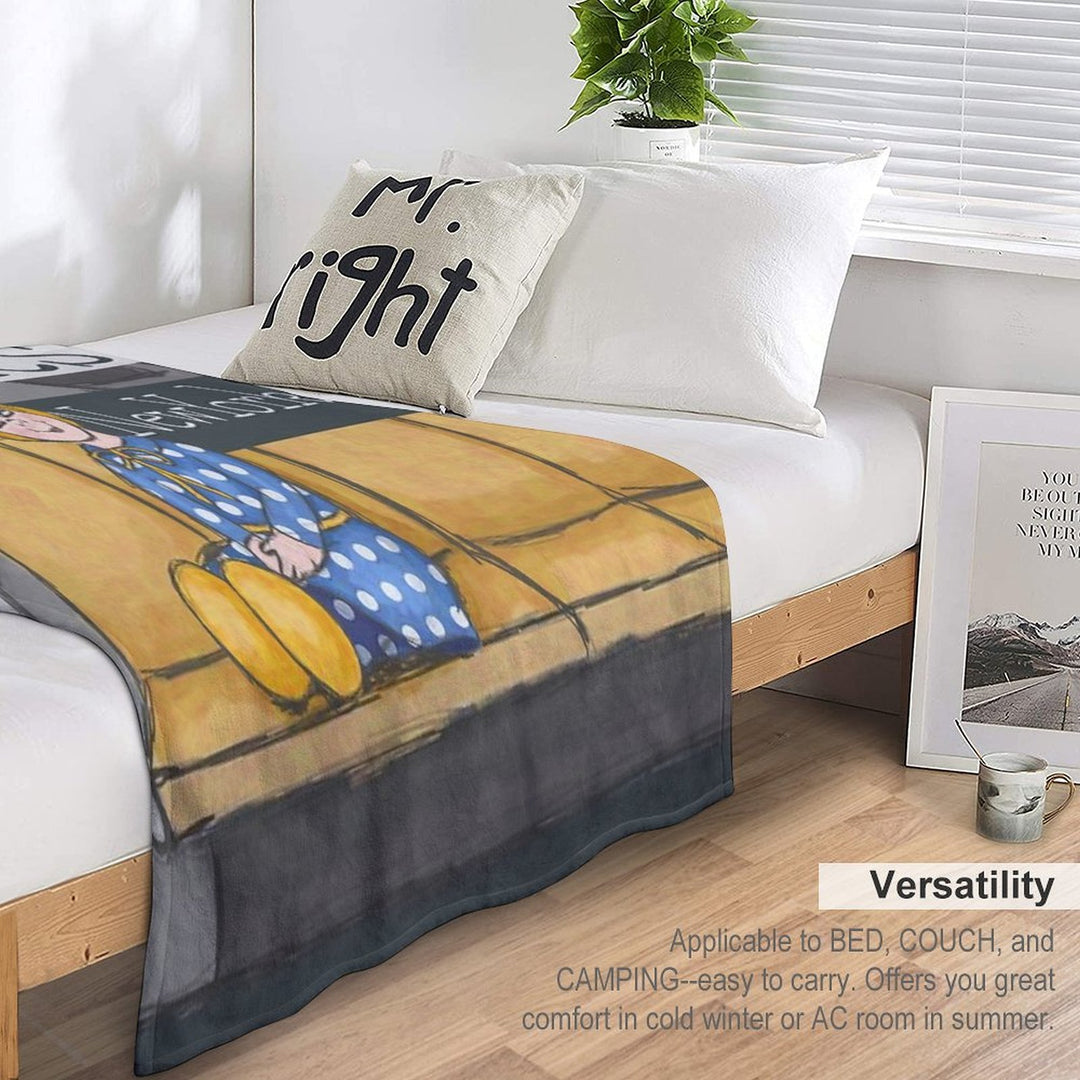 Mrs. Beasley's Adventures Eco-conscious Throw Blanket