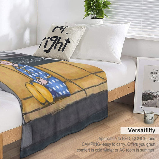 Mrs. Beasley's Adventures Eco-conscious Throw Blanket