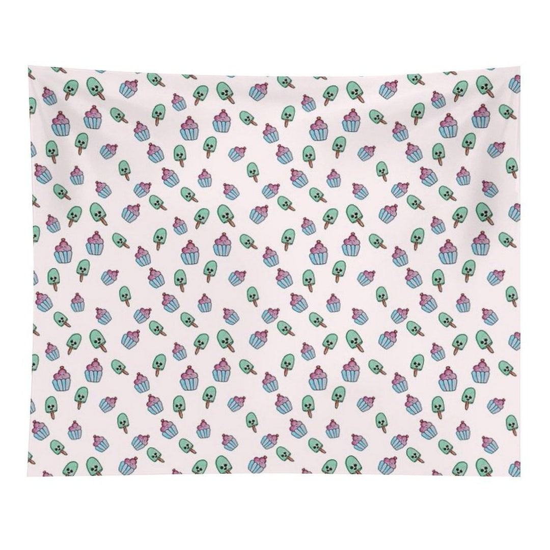 Sweet Smiles – Ice Cream Pattern Tapestry