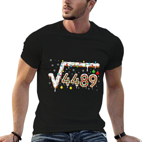67 Meme Square Root 4489 Slang Math Teacher Funny Christmas  Affordable Price T-Shirt