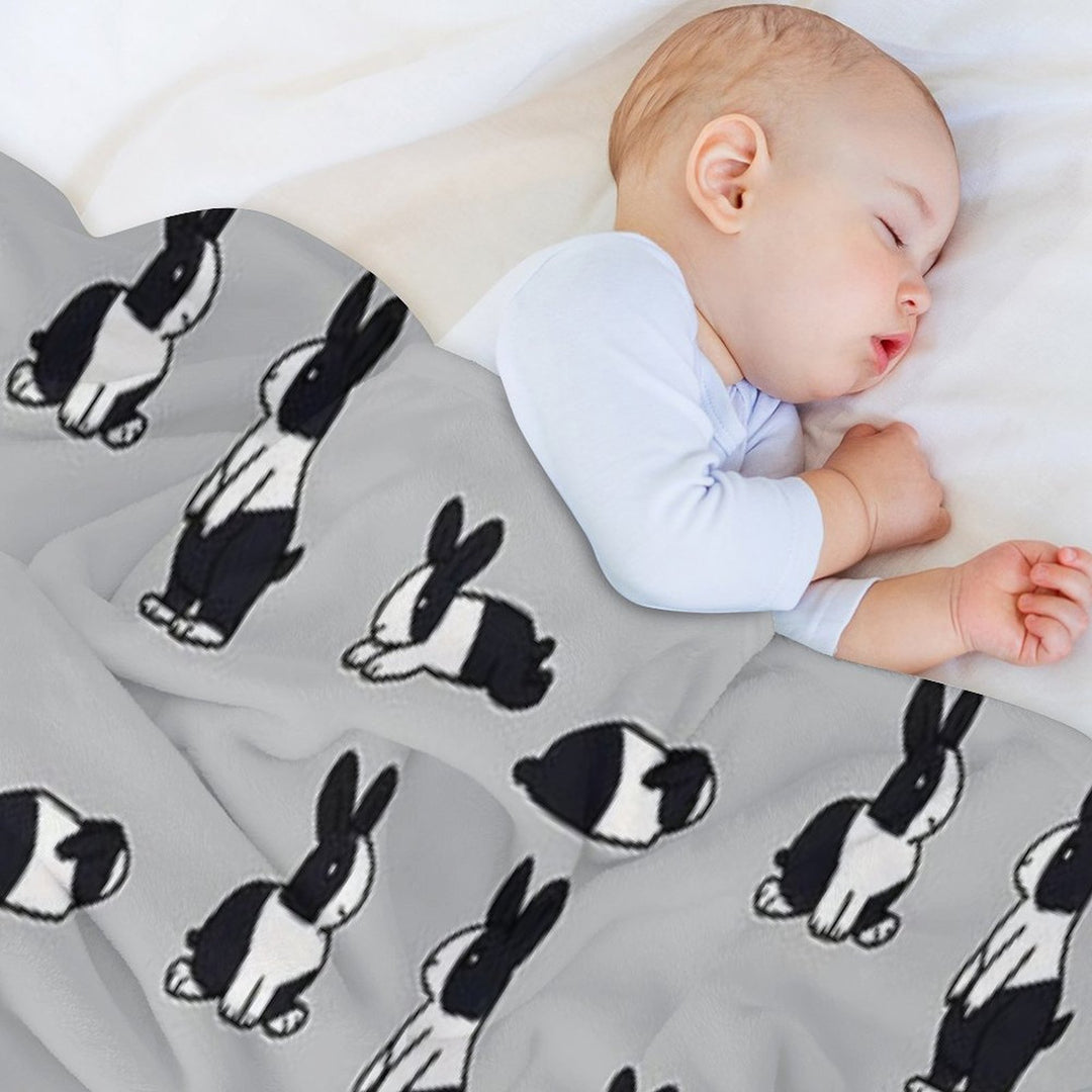 Fun Bun- Dutch Standard Sustainable Throw Blanket