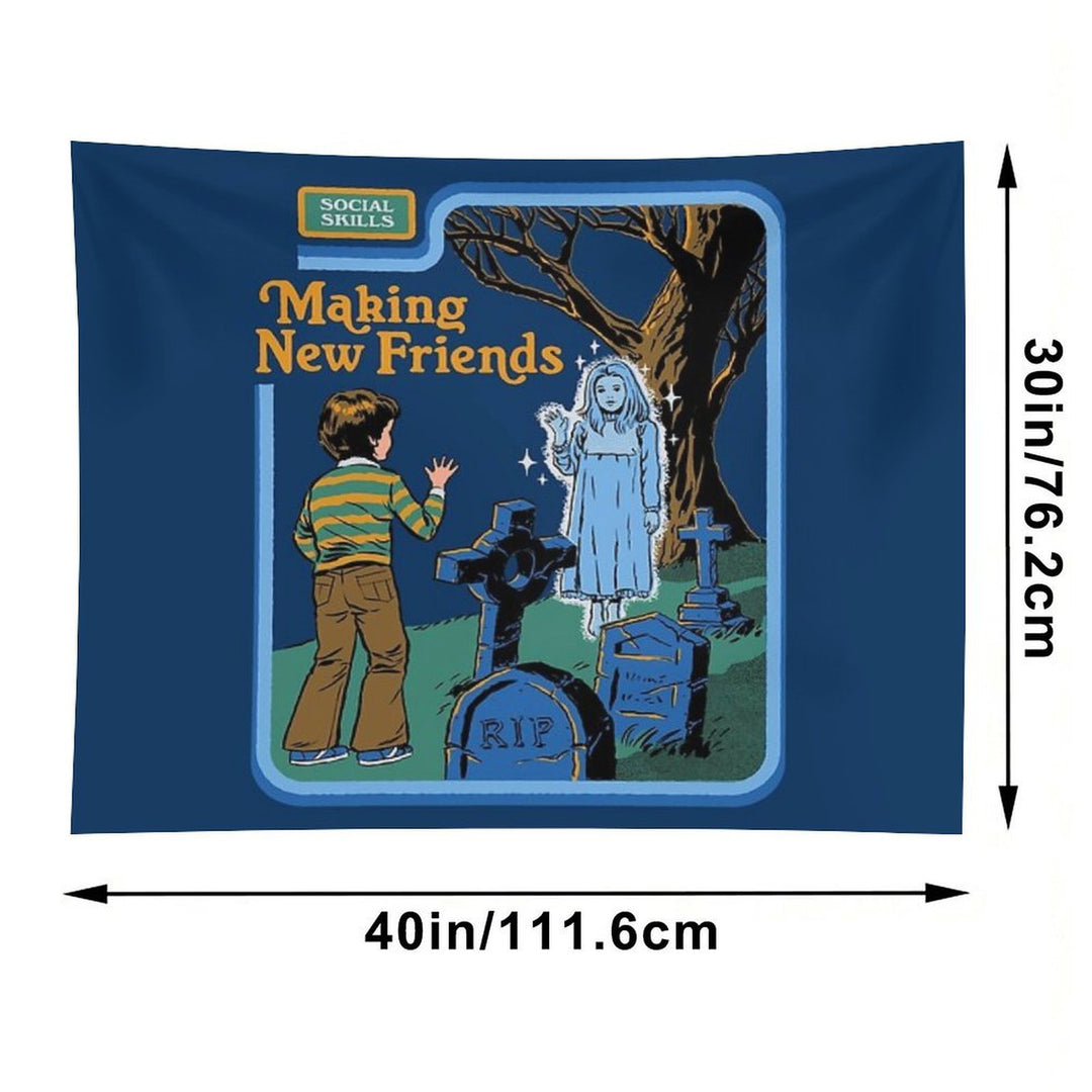 Making New Friends Tapestry