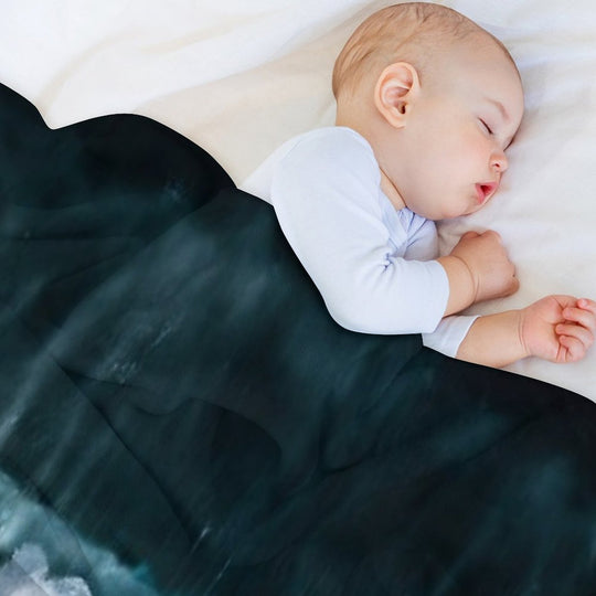 Wave in Motion - Ocean Photography Premium Throw Blanket