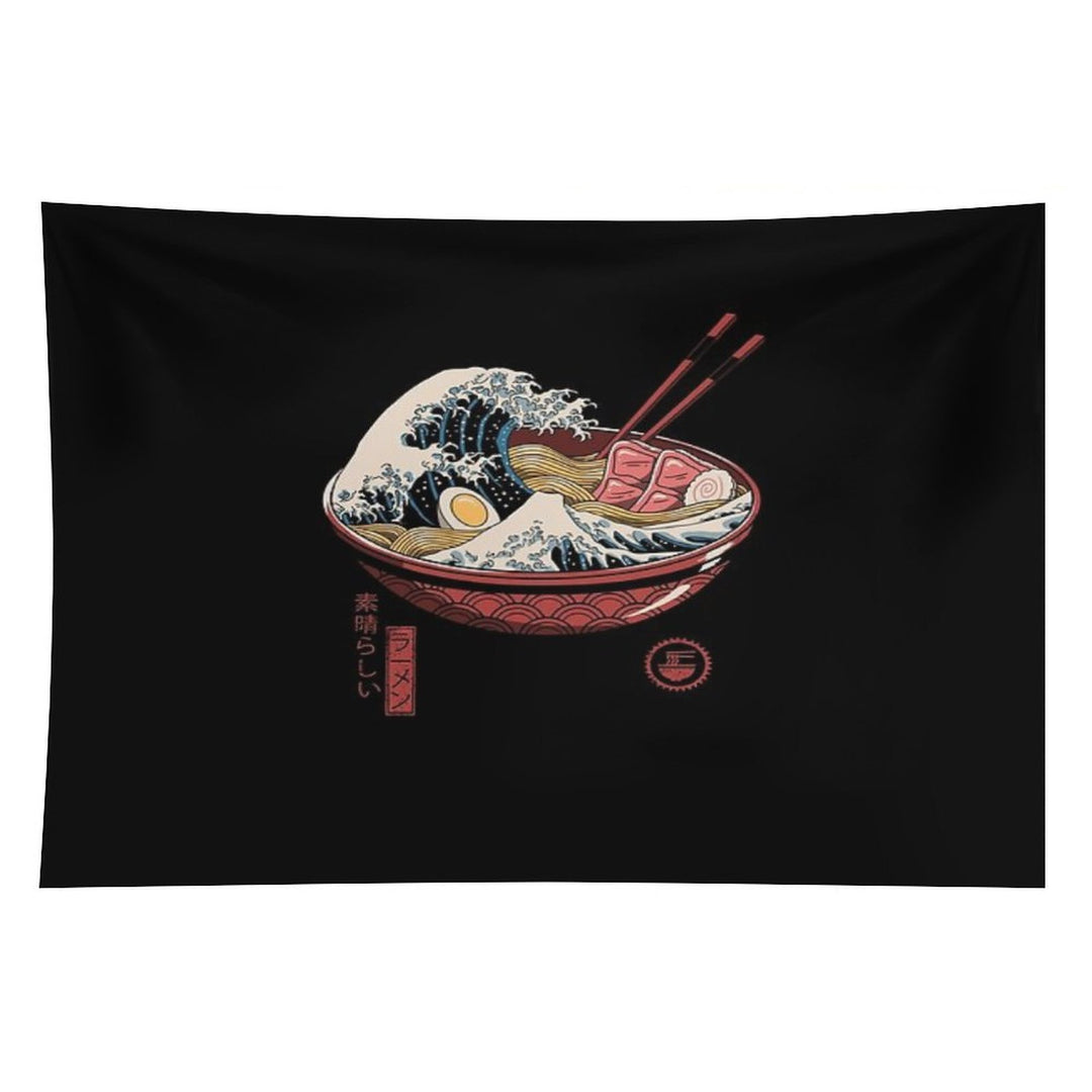Great Ramen Wave Tapestry