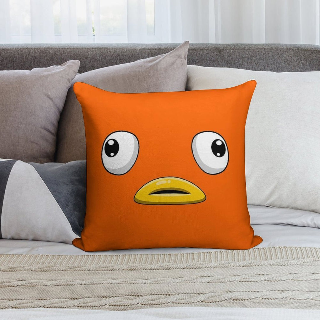 Fishstick Battle Royale Character Cute Face Soft Decorative Cover Throw Pillow