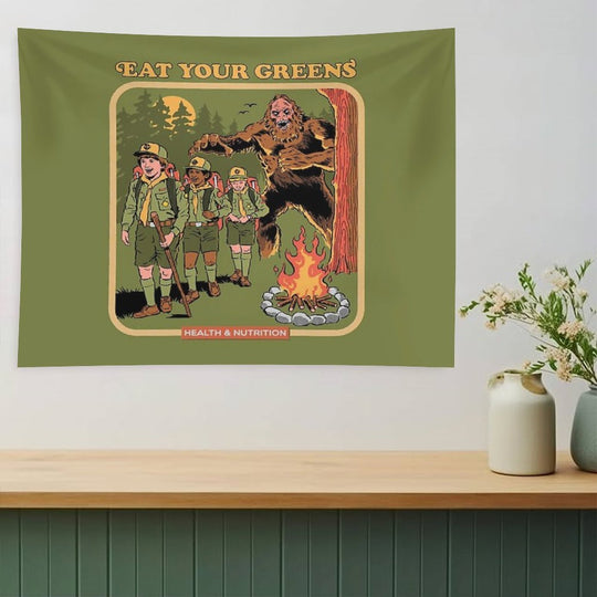 Eat Your Greens Tapestry