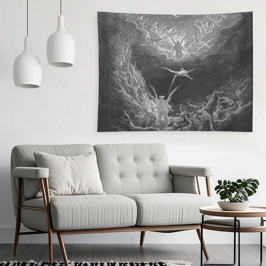 Gustave Dore La Sainte Bible Jugement Dernier Tapestry