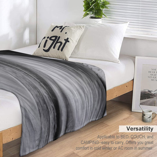 Pelican Portrait in Black And White – Wildlife Fine Art Photography Quick-dry Throw Blanket