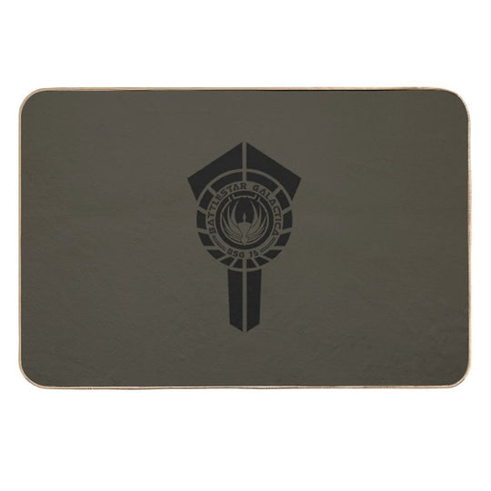 Battlestar Galactica Logo - So Say We All  Non-Slip Bath Mat