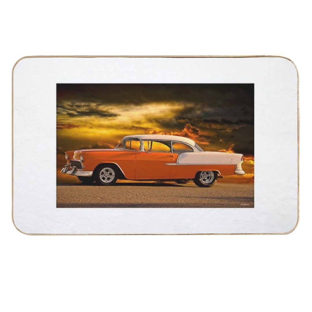 1955 Chevrolet Bel Air Two-Door Hardtop  Absorbent Bath Mat