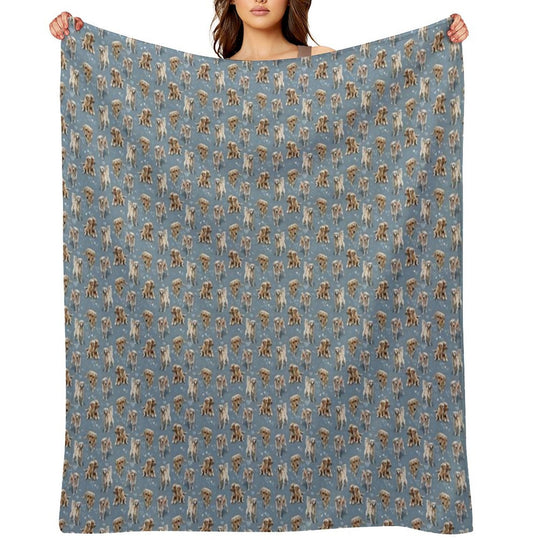 The Golden Retriever Comfort Throw Blanket