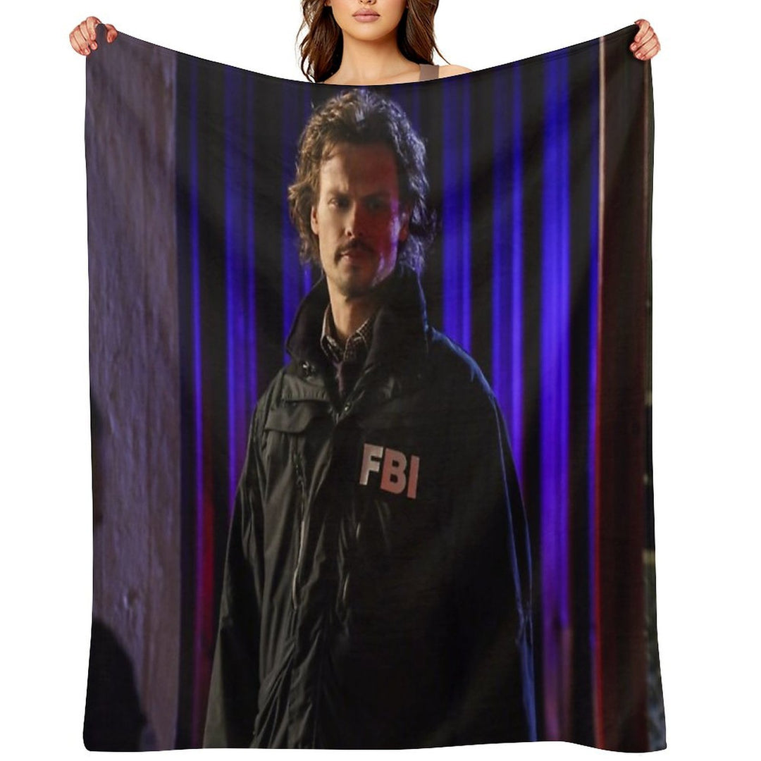 Fbi Goob Machine-washable Throw Blanket